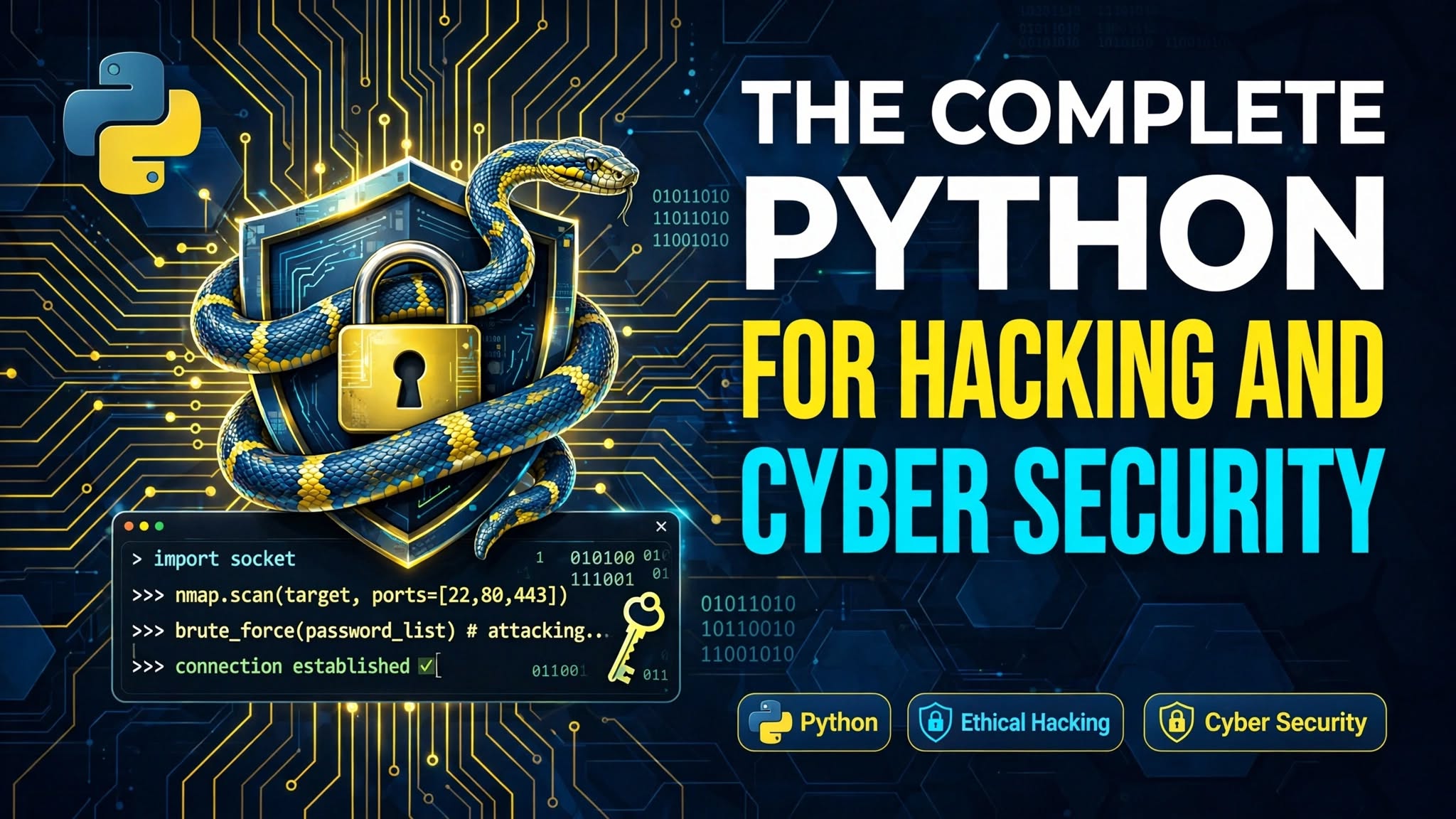 The Complete Python for Hacking and Cyber Security